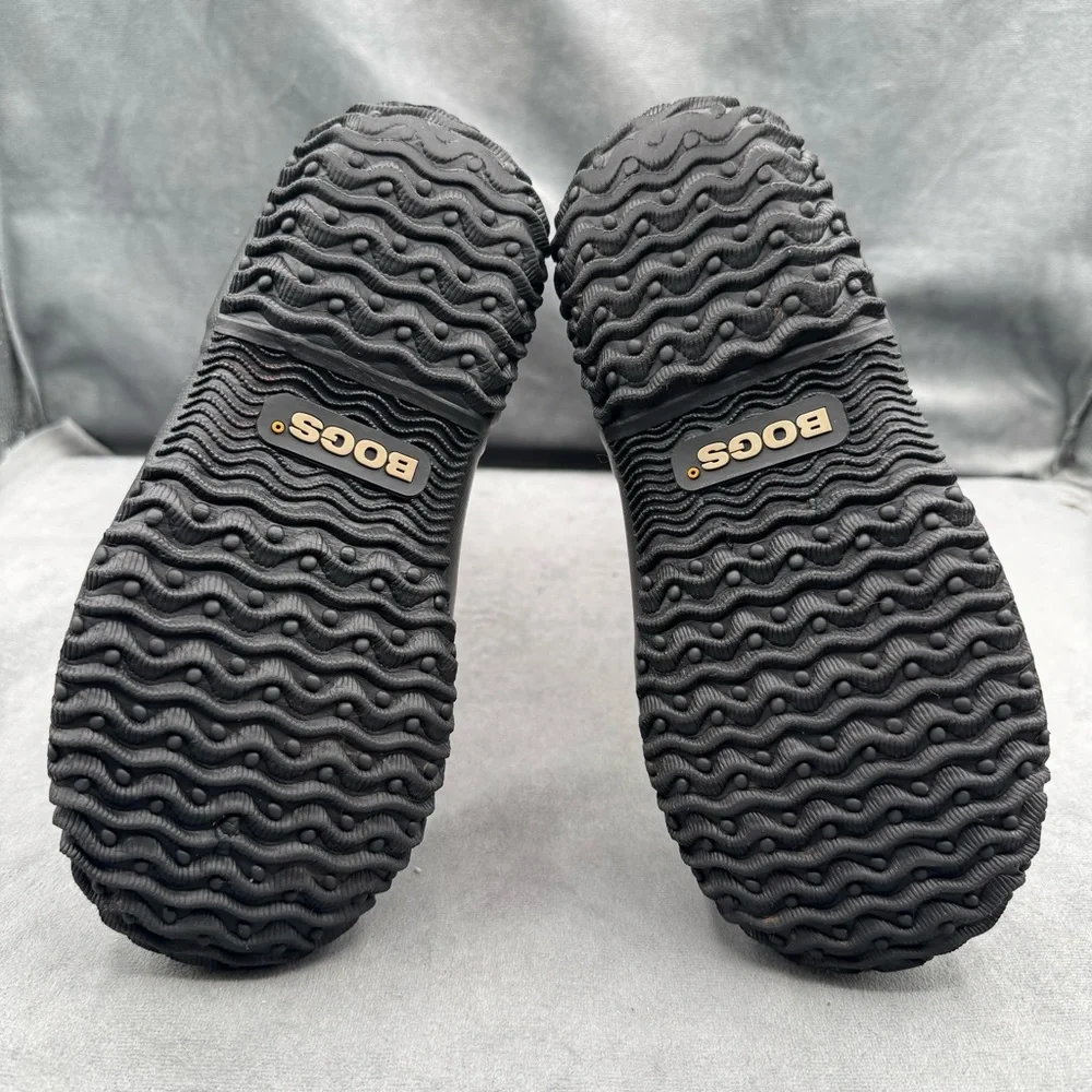 Bogs Classic High Spiders II Kids Boots Size 2 Black Spider‎ Web Rain